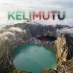 Firefly_Gemini Flash_ _Photorealistic Kelimutu crater lakes, Flores, Indonesia, three colorful volcanic la 93542