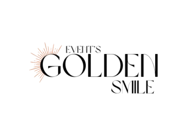 Logo events golden smile